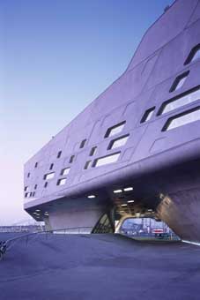 Zaha Hadid's Phaeno Science Centre, Wolfsburg, Germany, 2006