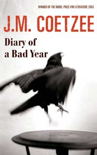 Cover of Diary of a Bad Year by JM Coetzee