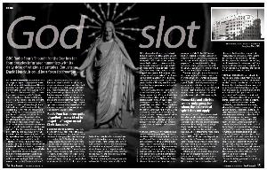 David Hendy's spread from New Humanist, September/October 2007