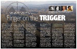 Maruf Khwaja's spread from New Humanist, September/October 2007