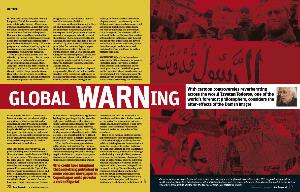 Tzvetan Todorov's spread from New Humanist, November/December 2007