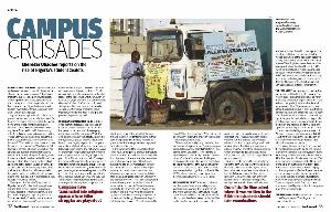 Ebenezer Obadare's spread from New Humanist, November/December 2007