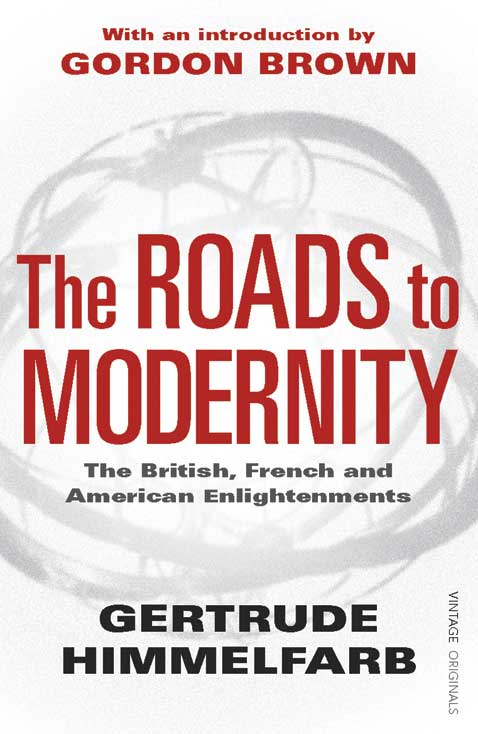 Cover of The Roads to Modernity by Gertrude Himmelfarb