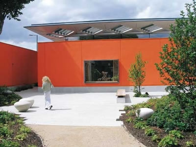 Richard Rogers' prize-winning Maggie's Centre in Hammersmith