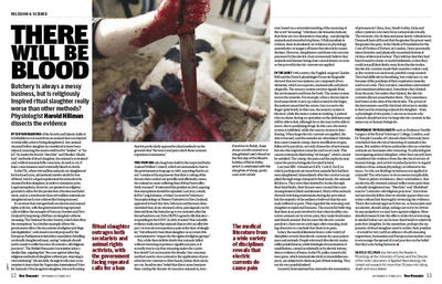 Harold Hillman's pages from New Humanist, Sep/Oct 2010