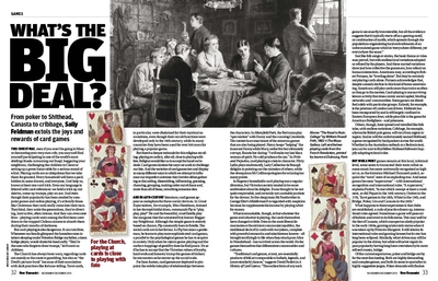 Sally Feldman's pages from New Humanist, Nov/Dec 2010