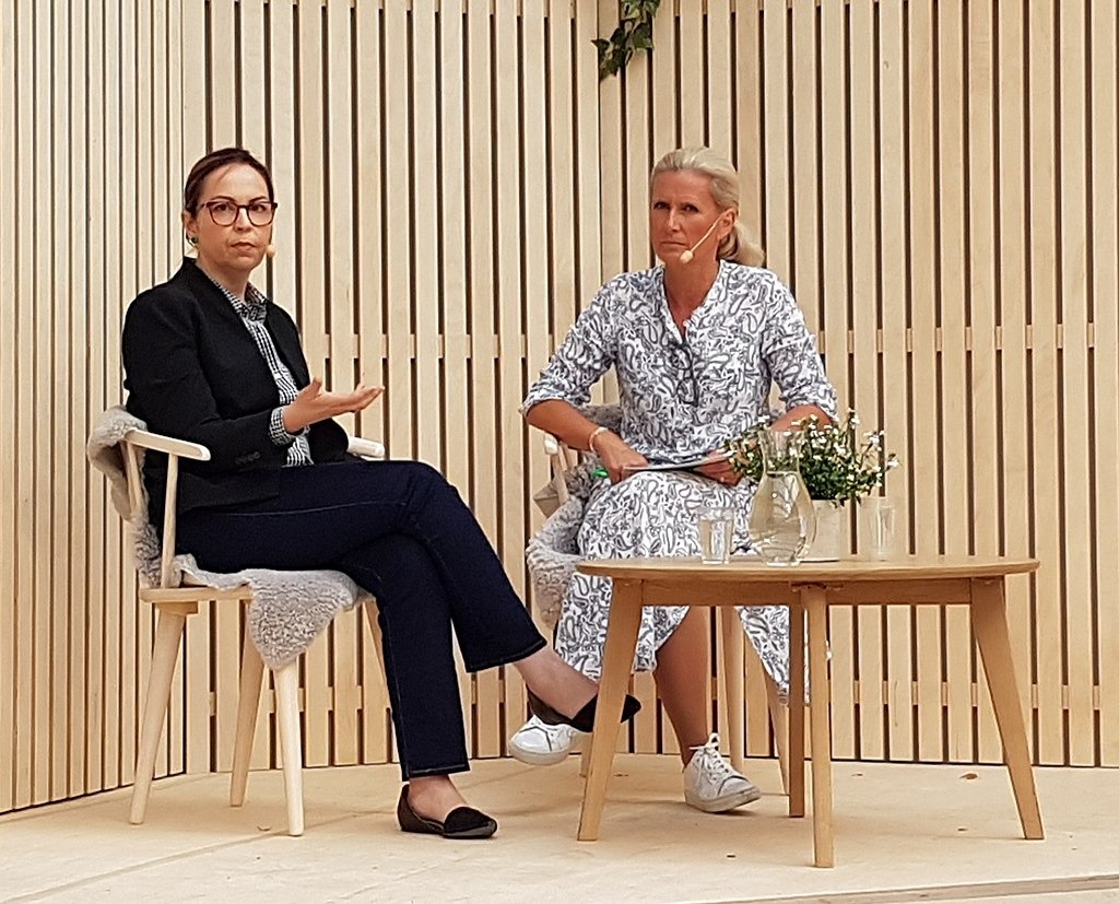 Shannon Vallor gives a speech