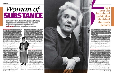 Ann Oakley's pages from New Humanist, May/June 2011