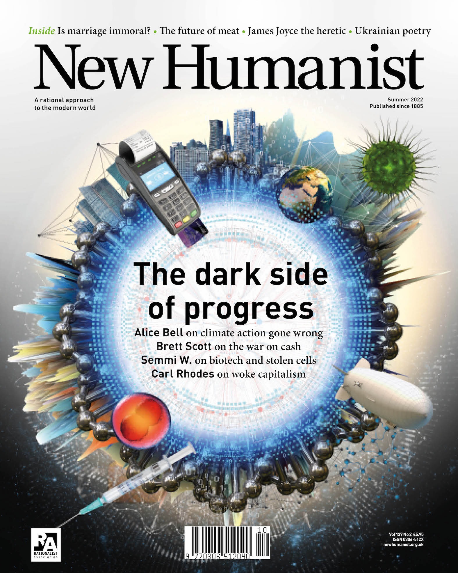Summer 2022 New Humanist cover