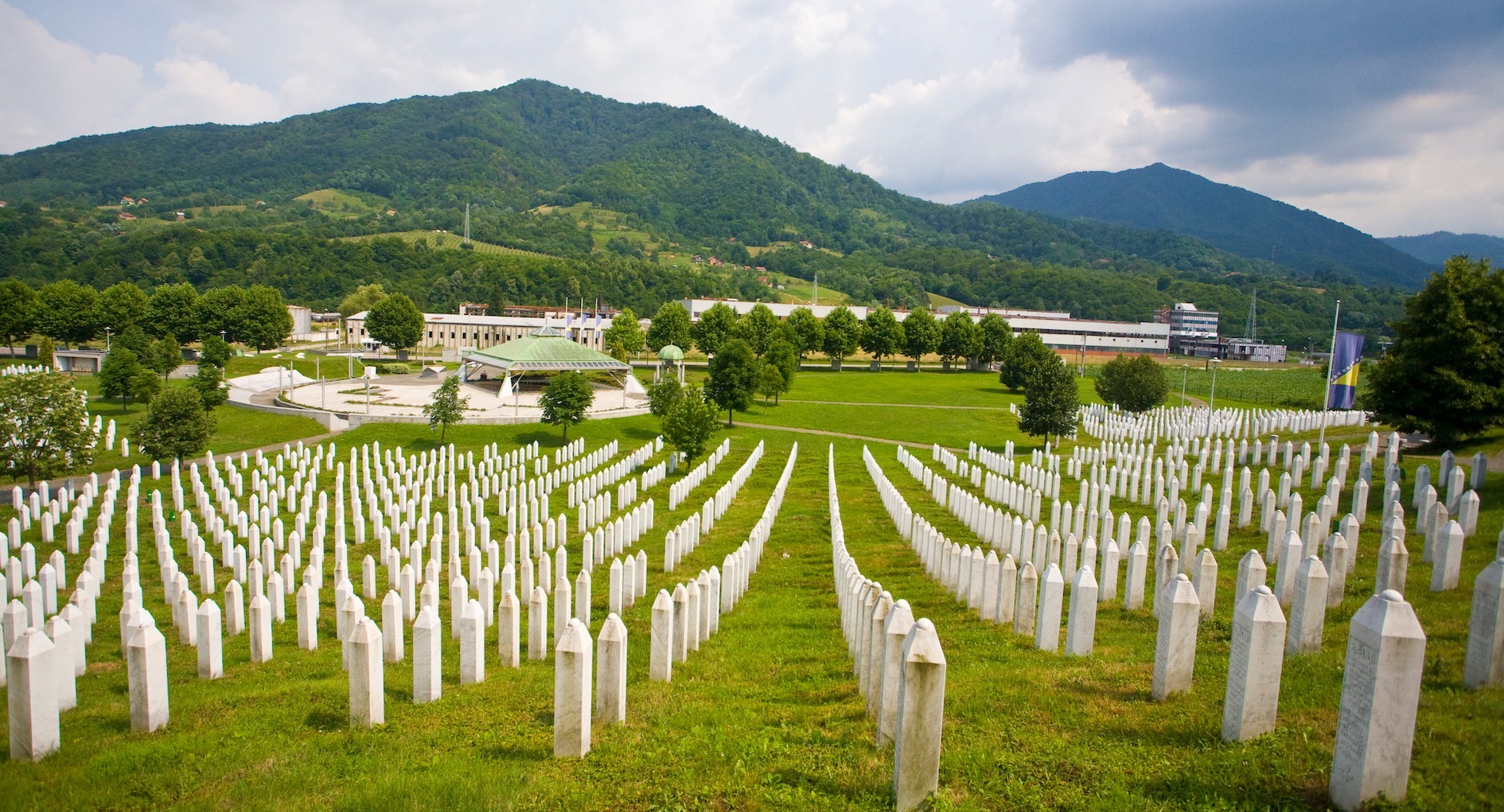 Srebrenica–Potočari Memorial and Cemetery for the Victims of the 1995 Genocide. Image: Mike Norton