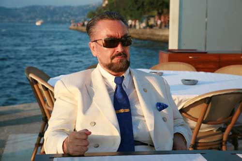 Adnan Oktar, aka Harun Yahya, the shadowy figure behind the distribution of Atlas of Creation