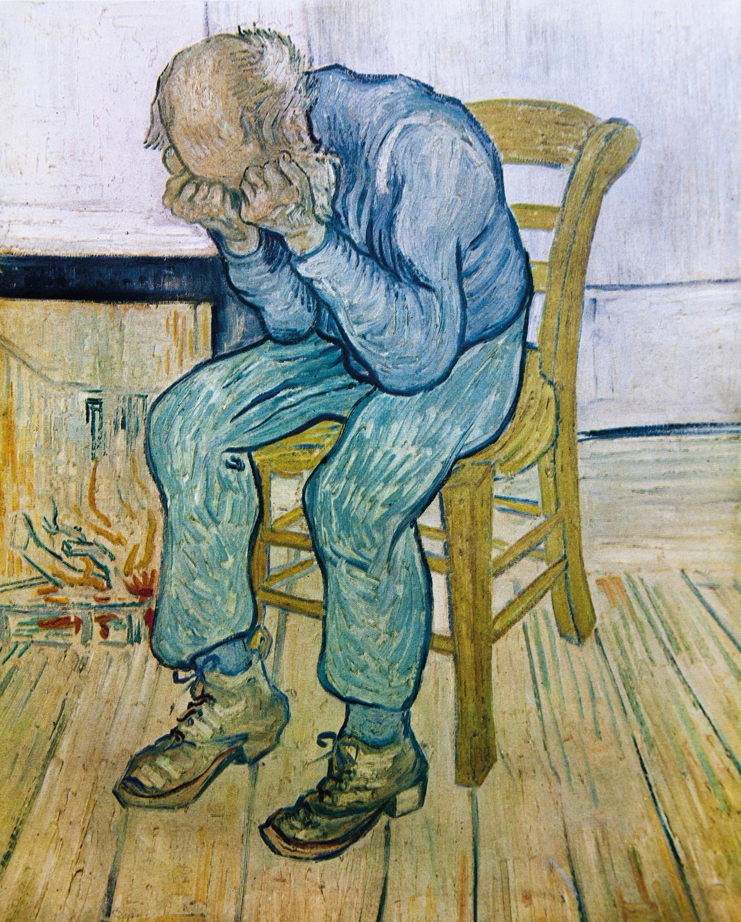 'Old Man in Sorrow' by Vincent van Gogh