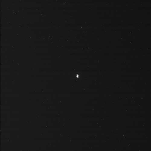 The Earth and Moon photographed by NASA's Cassini spacecraft, July 19, 2013 (NASA/JPL-Caltech/Space Science Institute) Image of the Earth and Moon taken from Saturn