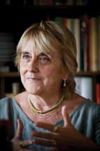 Portrait of Lisa Jardine by Des Willie