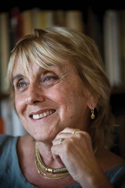 Portrait of Lisa Jardine by Des Willie
