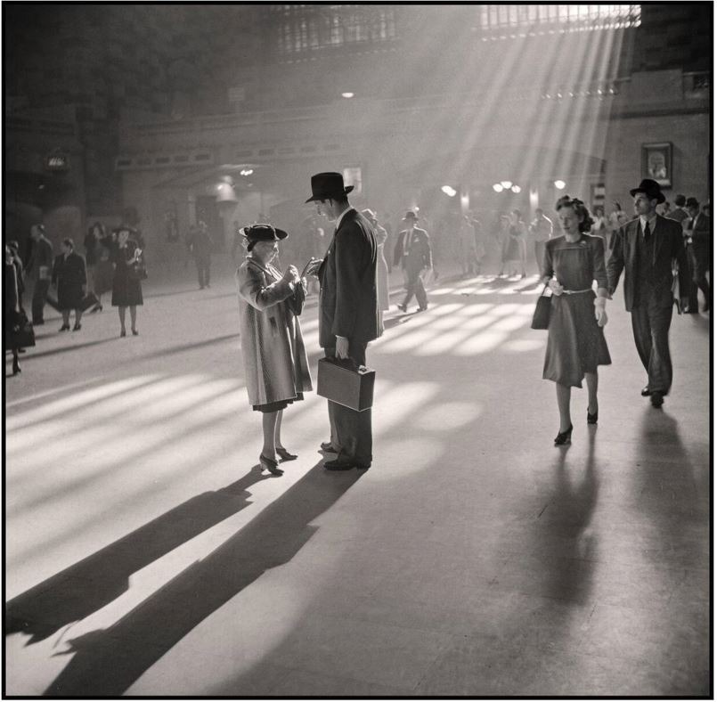 New York's Grand Central Station in the 1940s