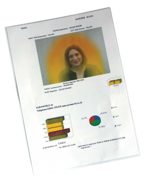 Natalie Haynes' aura