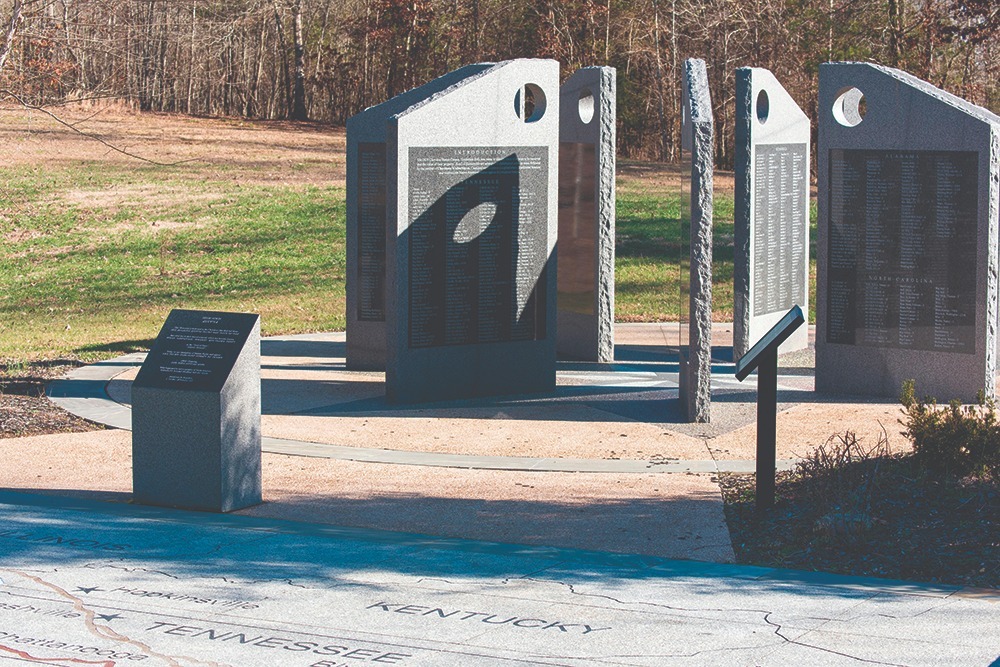 The Cherokee Removal Memorial Park in Birchwood, Tennessee J2H07C-_1_