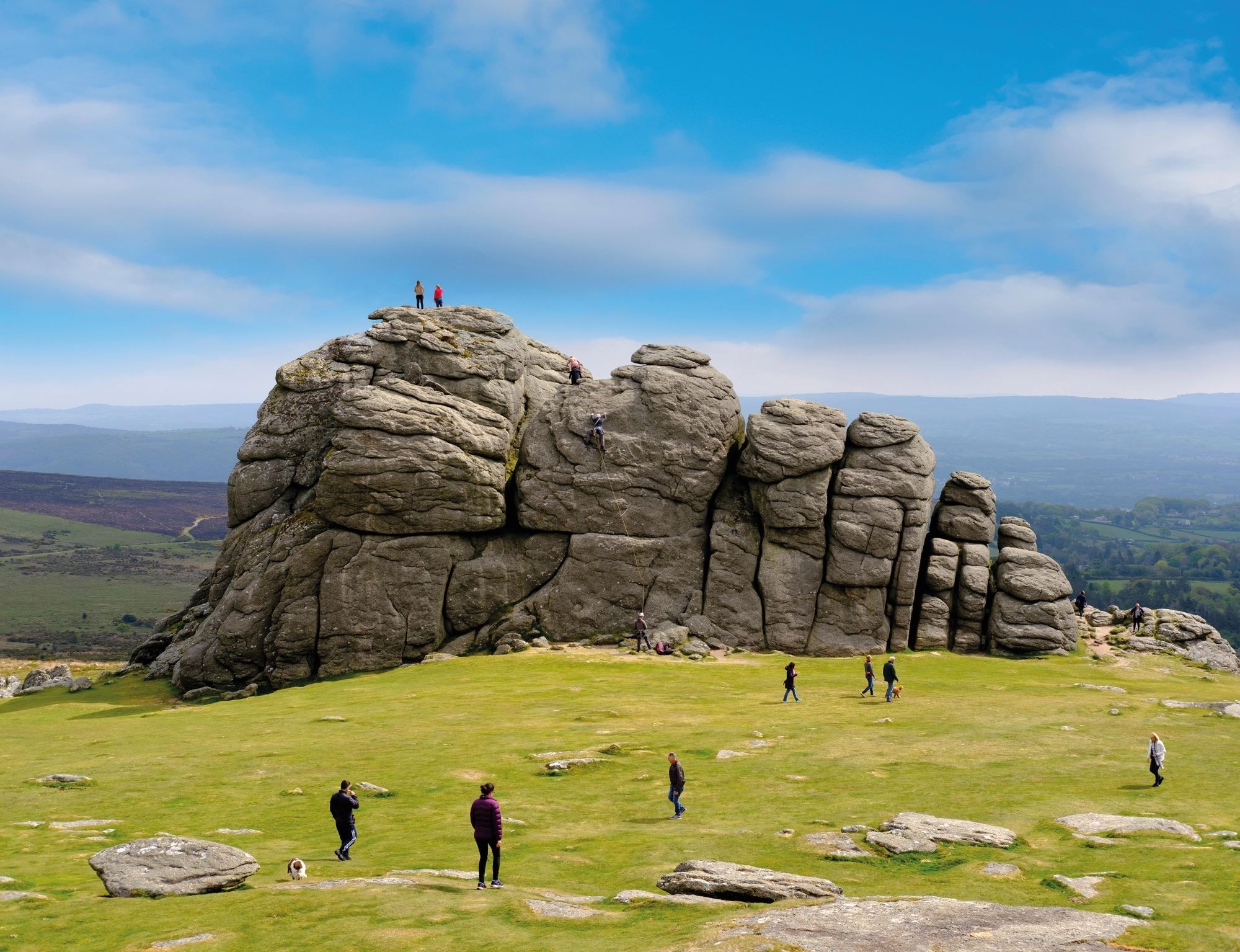 Haytor Rocks, Dartmoor National Park. Credit: Alamy Stock Photo Dartmoor National Park