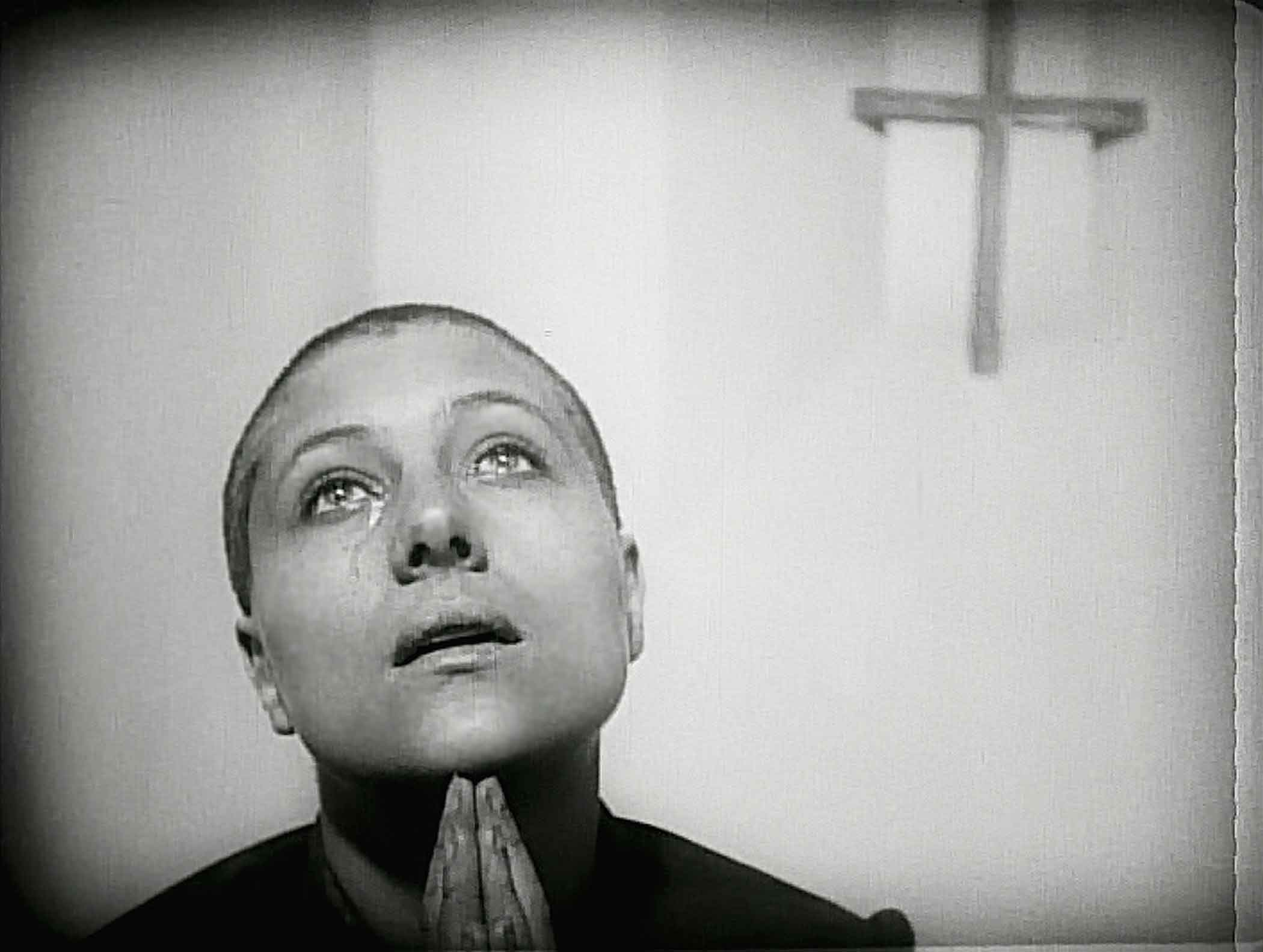 Still from The Passion of Joan of Arc by Carl Dreyer (1928)