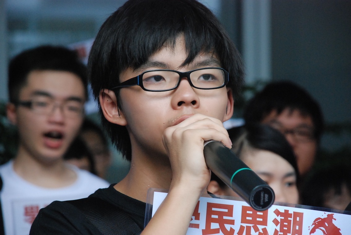 Joshua Wong Chi-fung, Hong Kong student activist and politician Joshua_Wong_Chi-fung