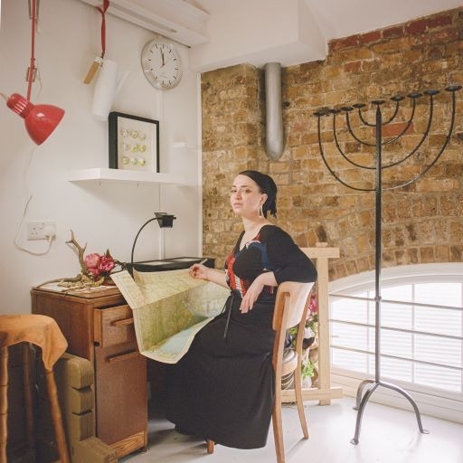 One of the many portraits from “What Does a Jew Look Like?” Image from “What Does a Jew Look Like?”