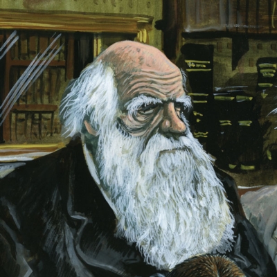 Charles Darwin illustrated by Martin Rowson