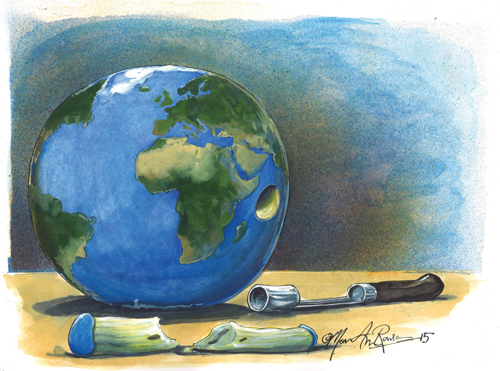 Image by Martin Rowson. Martin Rowson