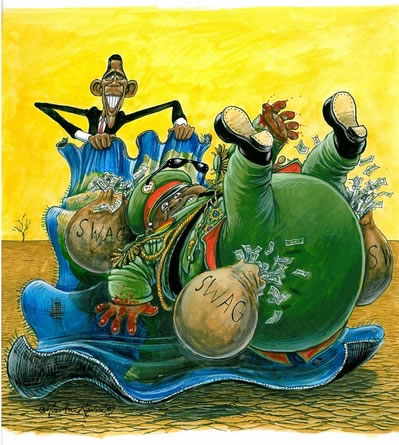 Martin Rowson's illustration for 'In praise of the coup'