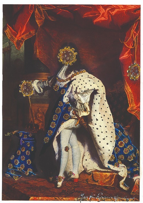 'Covid King' by Martin Rowson NewHUmanistCovidKing-_002_