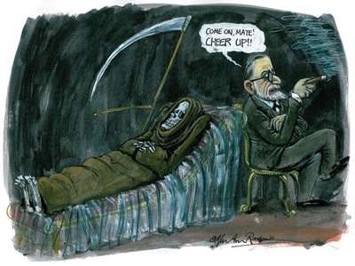 Freud by Martin Rowson