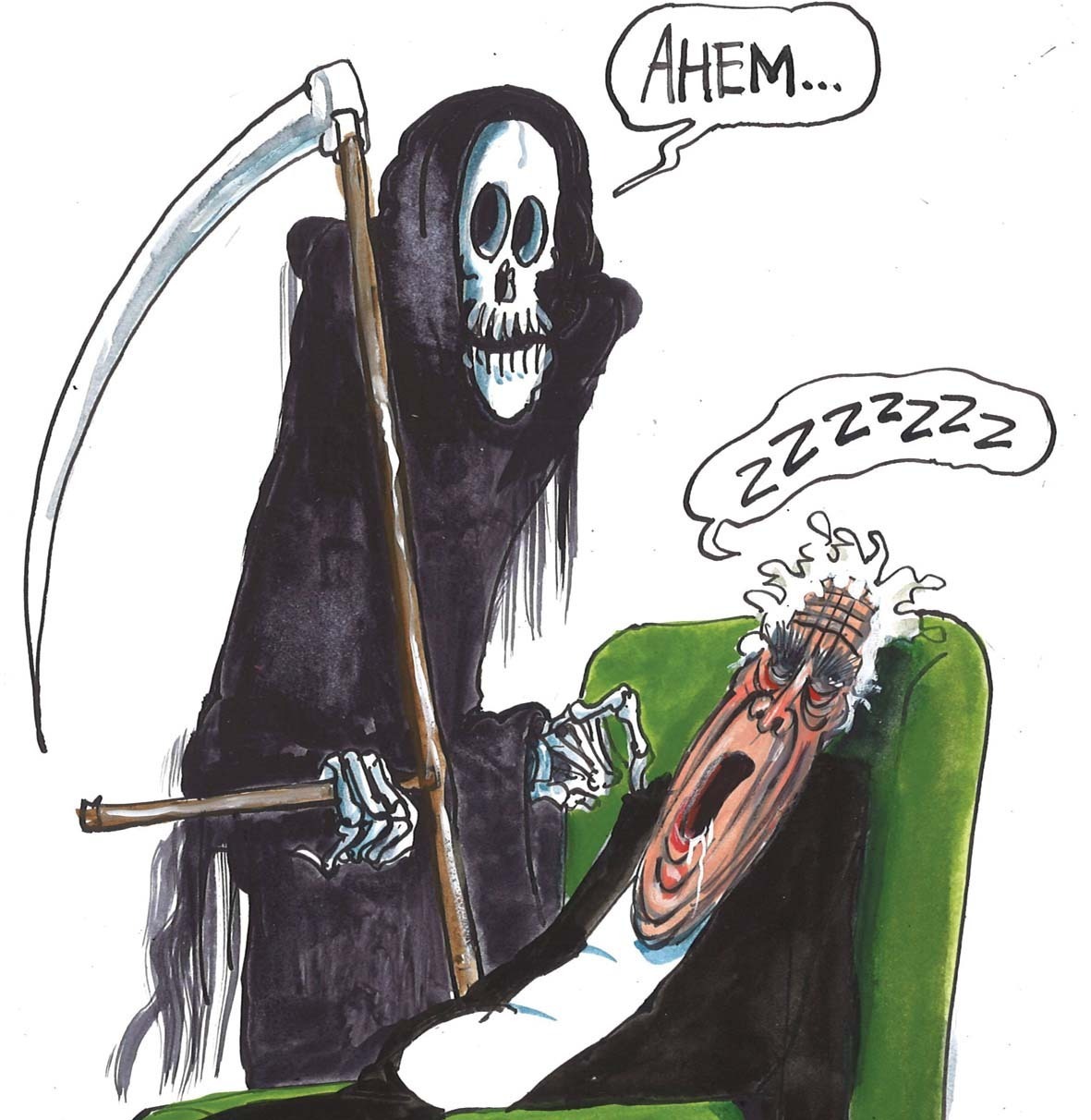 Illustration by Martin Rowson Rowson illustration