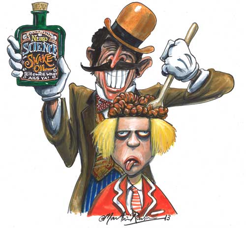 Martin Rowson Mind Warp illustration