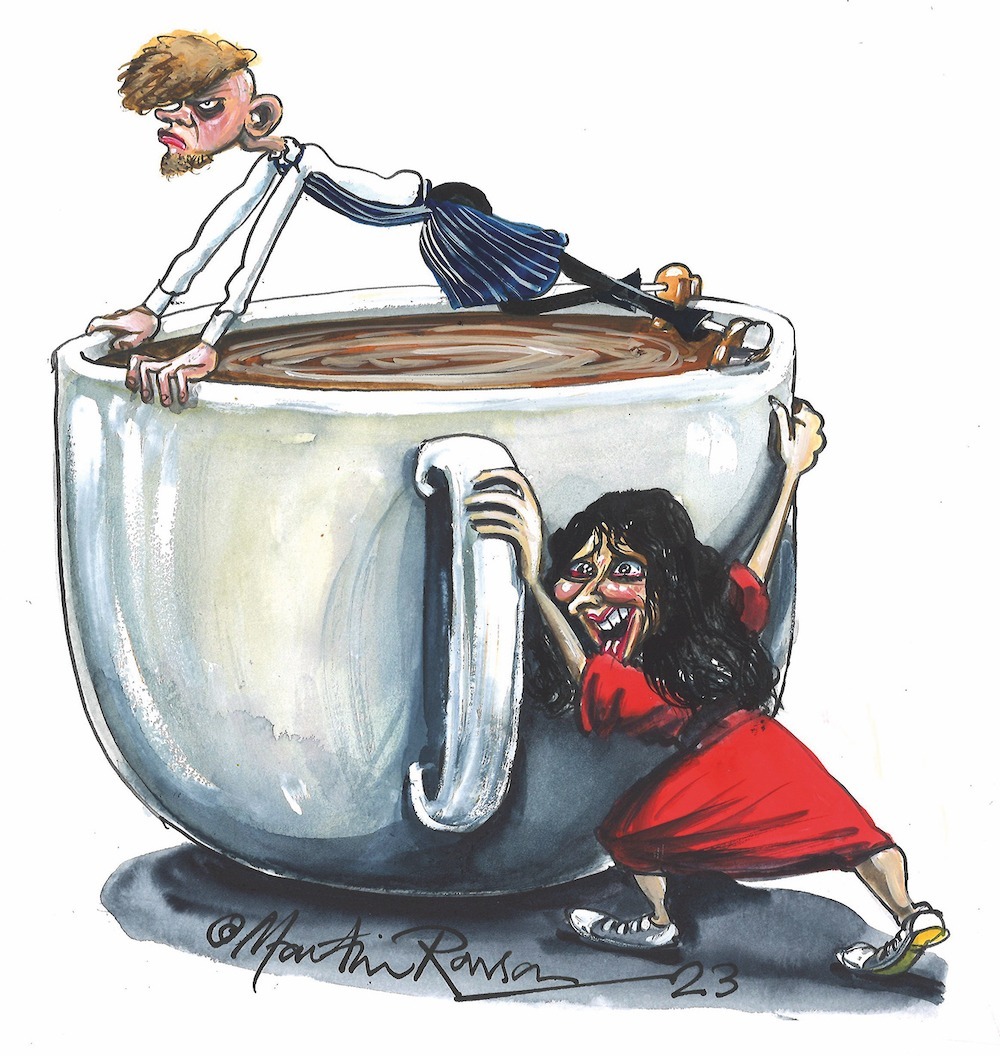 Let’s rekindle the old art of talking to strangers, says Shaparak Khorsandi