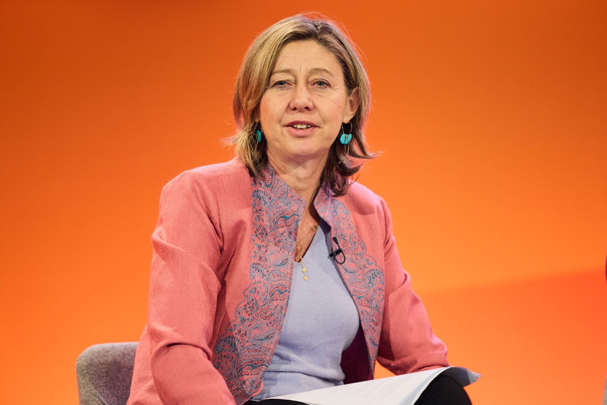 Christina Lamb at the Preventing Sexual Violence in Conflict Initiative. Image credit: FCDO Christina Lamb