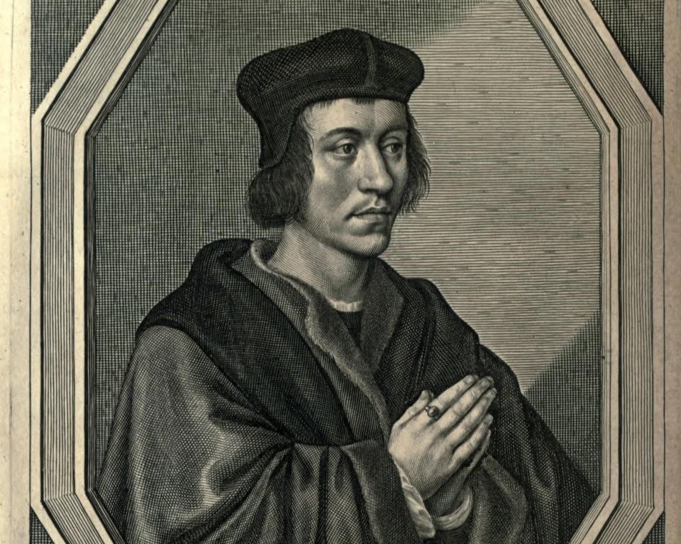 Sir John Fortescue, depicted here by William Faithorne in 1663, is responsible for the first recorded use of the word Portrait of Sir John Fortescue by William Faithorne