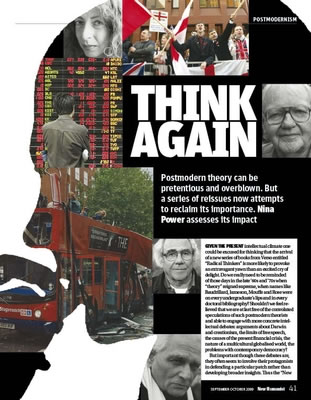 Nina Power's page from New Humanist, September/October 2009