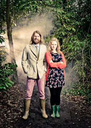 The Sunday Assembly founders, Sanderson Jones and Pippa Evans sunday assembly