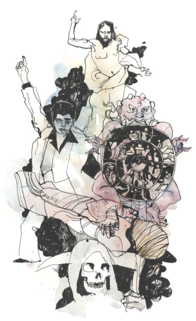 Illustration for Stayin' alive by Alex Hedworth