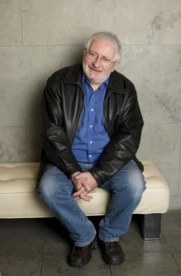 Terry Eagleton photographed in Dublin by Cliona O'Flaherty