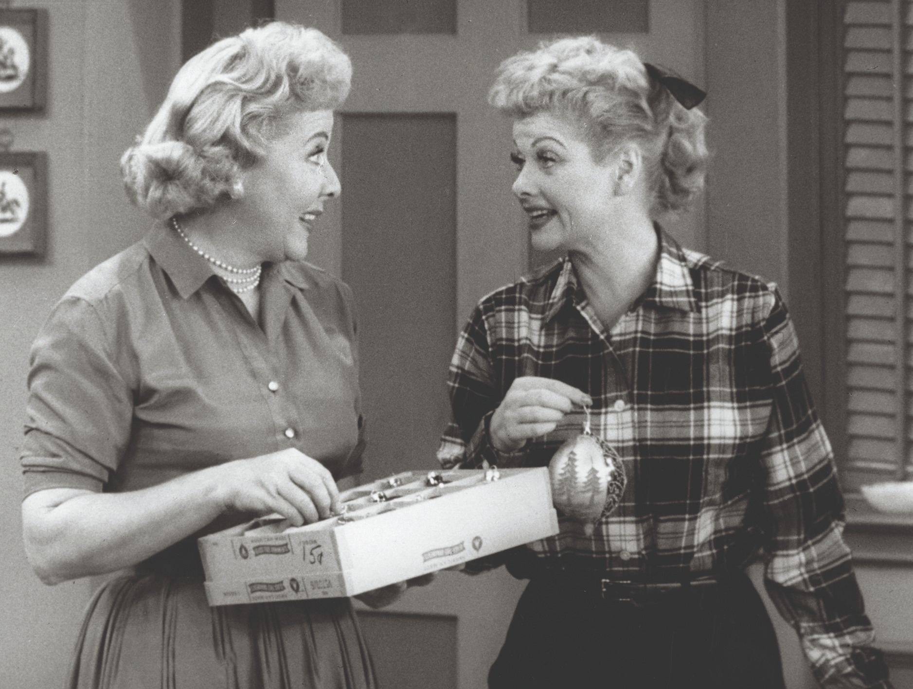 Vivian Vance and Lucille Ball in “I Love Lucy” (1956). Credit: Alamy Vivian Vance and Lucille Ball in “I Love Lucy” (1956)
