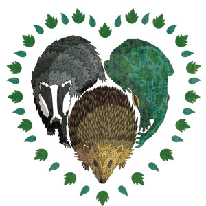 Wild love illustration