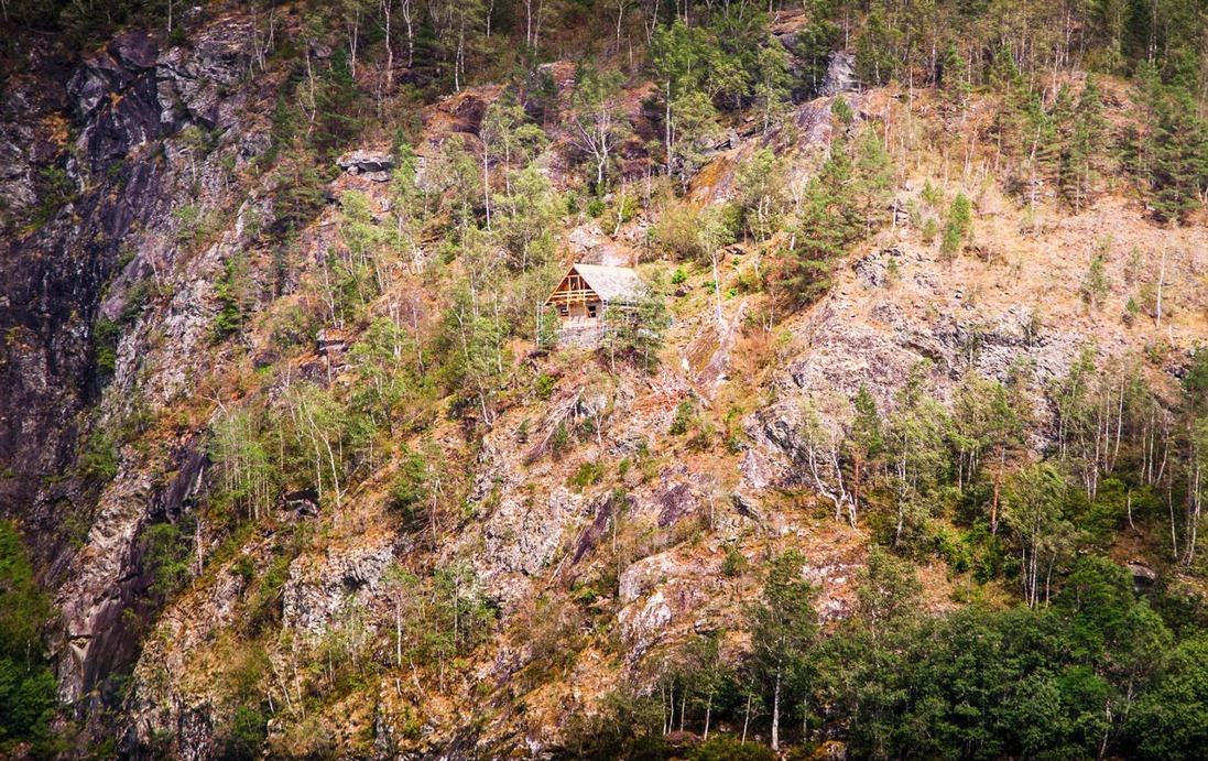 Ludwig Wittgenstein’s wooden cabin in Skjolden, Norway (Alamy Stock Photo) Witt