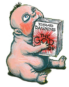 Secular baby, Martin Rowson