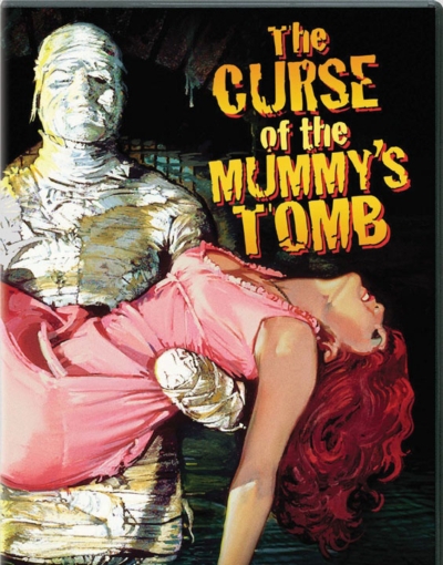 Poster from the 1950s movie The Mummy's Curse