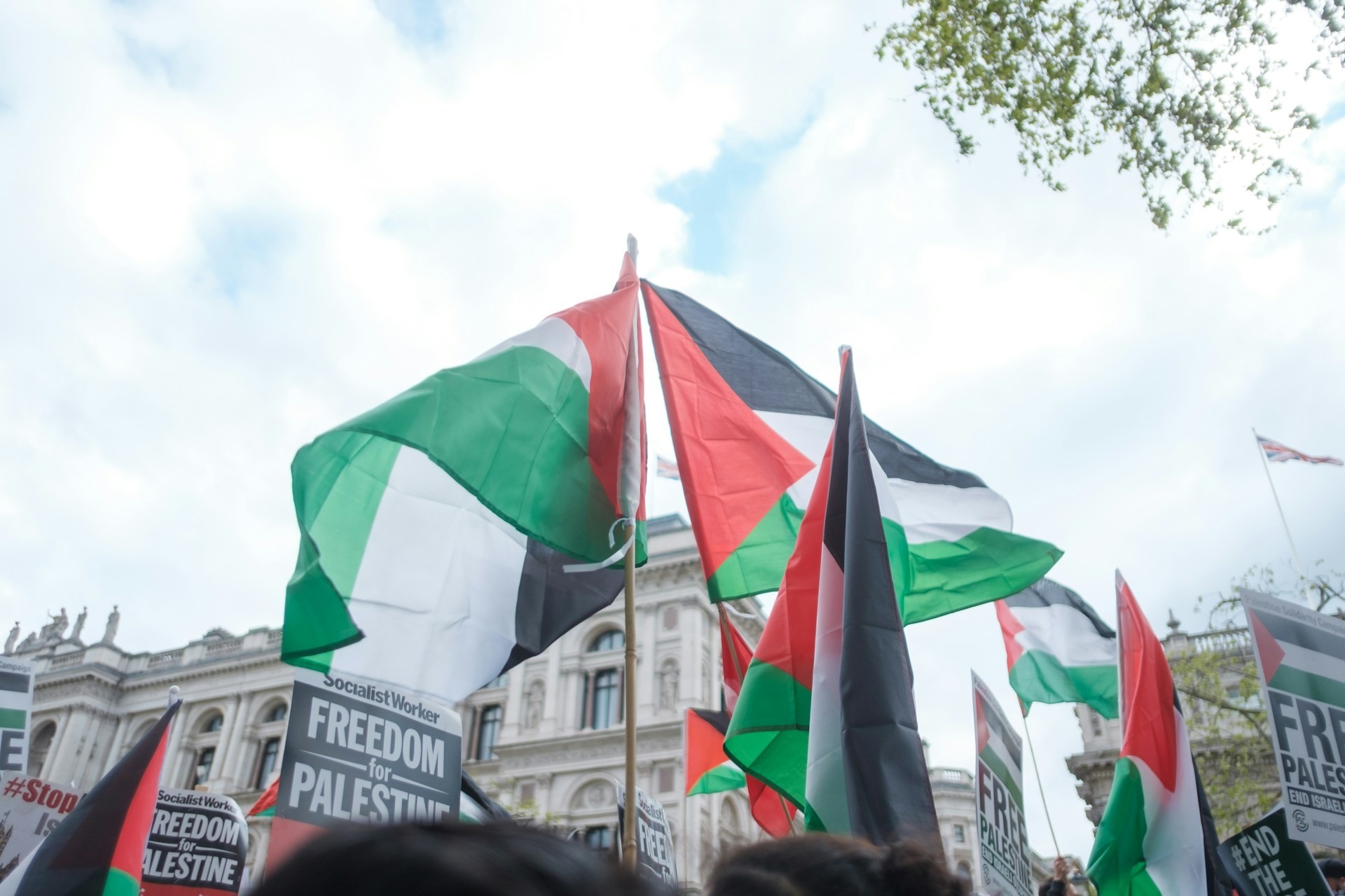 There have been sweeping characterisations of pro-Palestine protesters as extreme or racist. Credit: Ehimetalor Akhere Unuabona via Unsplash A pro-Palestine protest in London