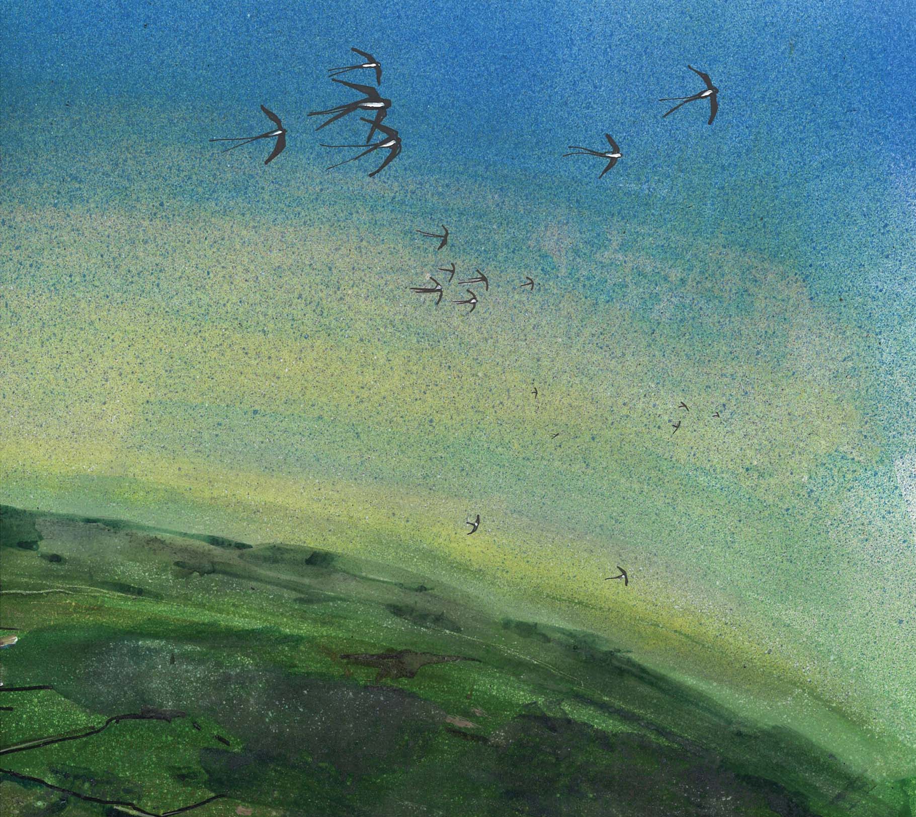 Panel from Martin Rowson’s comic strip “Migration”, published in the Seagull Books 2018 catalogue Rowson