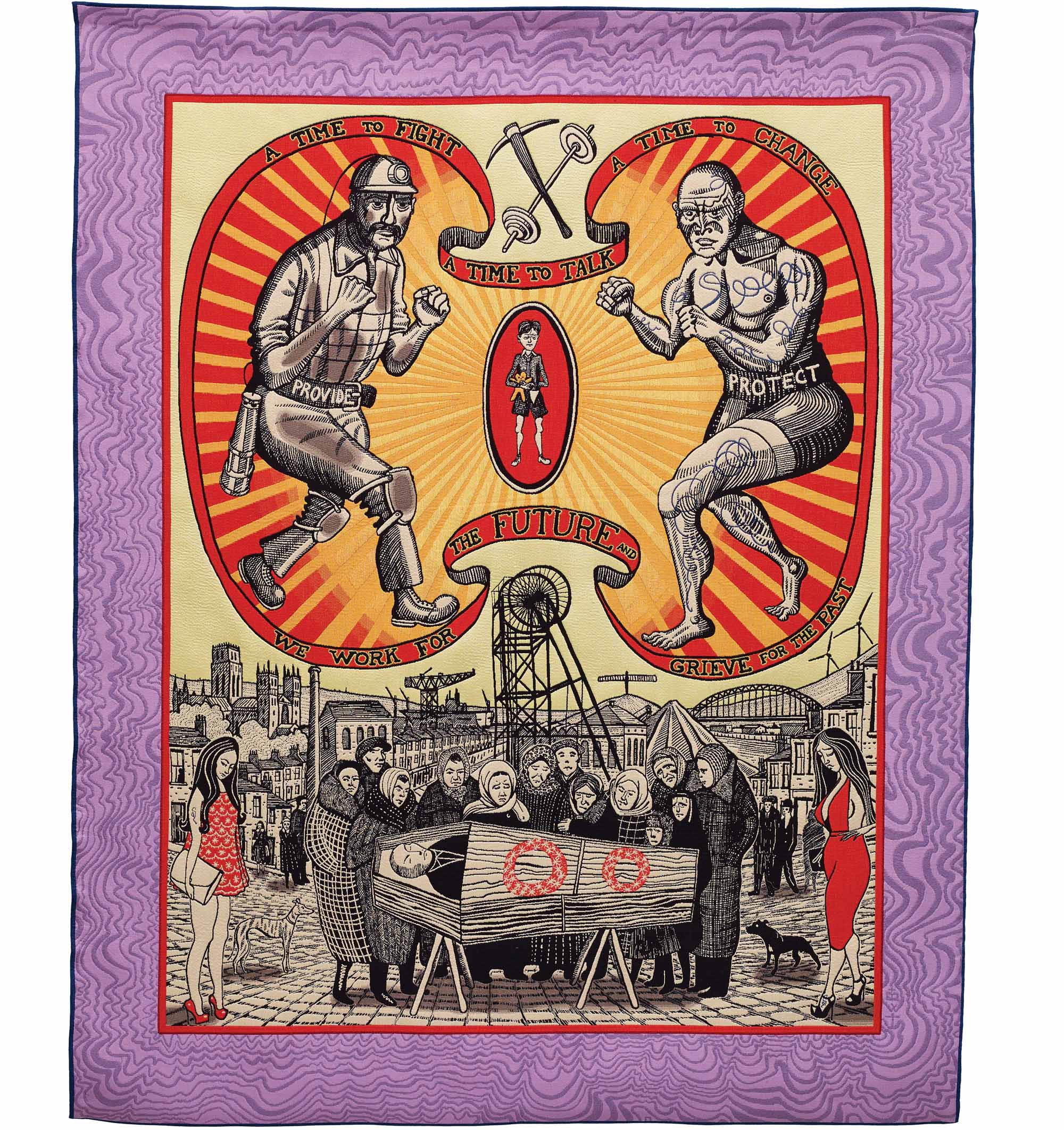 “Death of a Working Hero” (2016) by Grayson Perry Grayson Perry