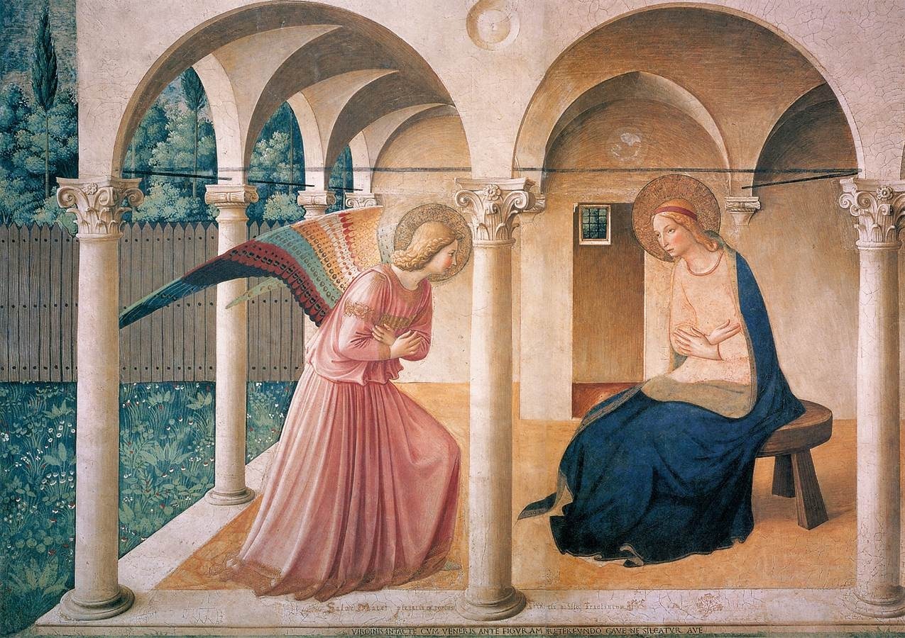 'The Annunciation' by Fra Angelico