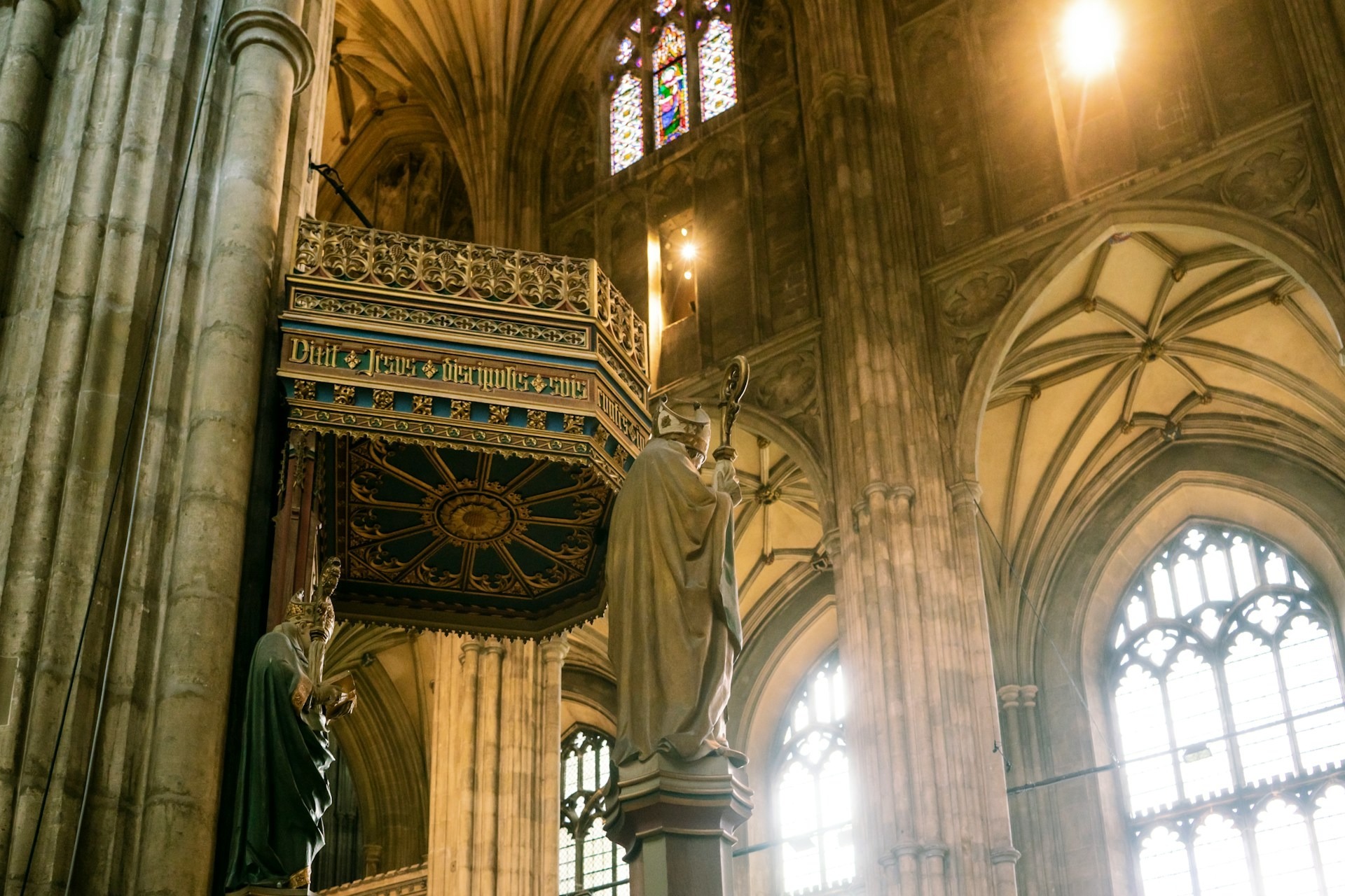 The pulpit at Canterbury Cathedral